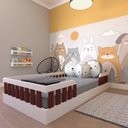 Ver imagem 3 de Cama Infantil Montessoriana Solteiro Cori Yescasa