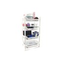 Ver imagem 1 de Prateleira Estante Fruteira Plástico Modular Multiuso 4 Andares Nitron Para Cozinha Lavanderia:Branc