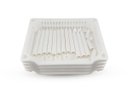 Ver imagem 6 de Prateleira Estante Fruteira Plástico Modular Multiuso 4 Andares Nitron Para Cozinha Lavanderia:Branc