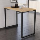 Ver imagem 3 de Conjunto Mesa De Cozinha 90cm 2 Banquetas Nature