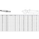 Ver imagem 4 de Haste Cônica Cone Morse Modelo Cm 4 B24 - Din 228 B