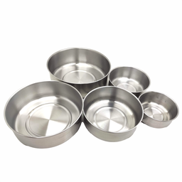 Conjunto de Tigelas Potes de Aço Inox 5 Tamanhos Tampa Plastica Organizador de Alimentos - 4 Conjunto de Tigelas Potes de Aço Inox 5 Tamanhos Tampa Plastica Organizador de Alimentos - 4