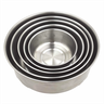 Conjunto de Tigelas Potes de Aço Inox 5 Tamanhos Tampa Plastica Organizador de Alimentos - 7