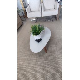 Mesa de Centro Orgânica Paris White - 7