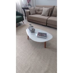 Mesa de Centro Orgânica Paris White - 4