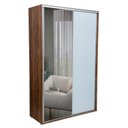 Ver imagem 3 de Quarto de Bebê Completo 3 Peças com Berço 2 em 1 Cômoda Guarda Roupa com Espelho Divicar Móveis