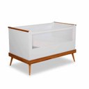 Ver imagem 5 de Quarto de Bebê Completo 3 Peças com Berço 2 em 1 Cômoda Guarda Roupa com Espelho Divicar Móveis