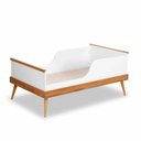 Ver imagem 6 de Quarto de Bebê Completo 3 Peças com Berço 2 em 1 Cômoda Guarda Roupa com Espelho Divicar Móveis