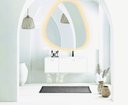 Ver imagem 3 de Espelho orgânico decorativo iluminado com led quente 80x90cm