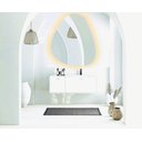 Ver imagem 3 de Espelho orgânico decorativo iluminado com led quente 80x90cm