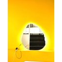 Ver imagem 5 de Espelho orgânico decorativo iluminado com led quente 80x90cm