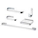 Ver imagem 1 de Kit Banheiro Th Shop Acessórios 5 Peças Alumínio Maciço Polido Aço Inox Resistente À Corrosão