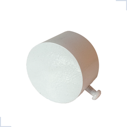 Kit Varão Trilho Suisso Deslizante Wave 28mm 3,5m - Branco - 9
