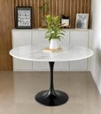 Ver imagem 1 de Mesa Saarinen Redonda 90cm em Mármore Espírito Santo