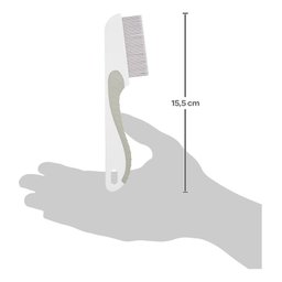 Pente Fino em Aço Extrator Remove Piolhos Lêndeas Higiene - 2