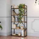 Ver imagem 2 de Estante para Livros Industrial Alta 5 Prateleiras 150cmx72