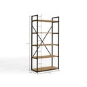 Ver imagem 4 de Estante para Livros Industrial Alta 5 Prateleiras 150cmx72