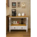 Ver imagem 4 de Aparador 2 Gavetas Pé Torneado