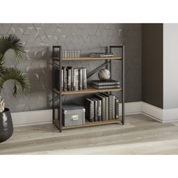 Estante para Livros Industrial Baixa 3 Prateleiras 89cmx72cm   - 3