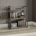 Ver imagem 2 de Estante para Livros Industrial Baixa 3 Prateleiras 89cmx72cm