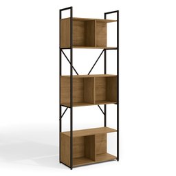 Estante para Livros Industrial 7 Prateleiras 200cmx72cm Office - 2