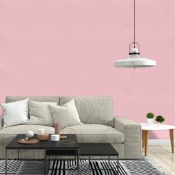 Kit 3 Rolos Papel Parede Lavavel Hd Textura Casca Rosa Claro - 6