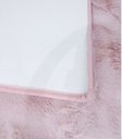 Ver imagem 2 de Tapete Chinchila Passadeira Macio 50 Cm X 100 Cm - Rosa