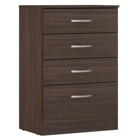 Cômoda Astral 4 Gavetas Café Touch - Demóbile