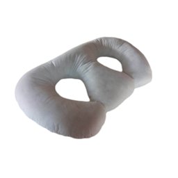 Almofada De Amamentação Bebe Gêmeos Happy Line - Branco - 1
