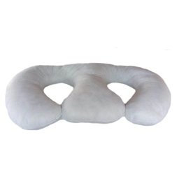 Almofada De Amamentação Bebe Gêmeos Happy Line - Branco - 3