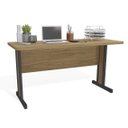 Ver imagem 4 de Escrivaninha Mesa Escritório Diretor Versátil 150cm Itapuã Marrom