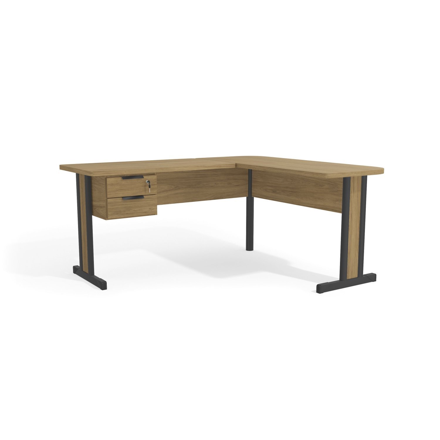 Mesa para Escritório em L 170x150cm 1170 Versátil  - 2