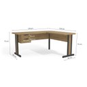 Ver imagem 3 de Escrivaninha Mesa Escritório em L 170x150cm 1170 Versátil