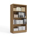 Ver imagem 4 de Armário para Escritório Alto com 2 Portas e 4 Prateleiras com Chave 161x91cm Versátil Itapuã
