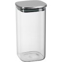 Ver imagem 4 de Pote Hermético de Borossilicato 1,5L Transparente 19x10x10cm Mantimentos Cozinha