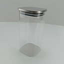 Ver imagem 6 de Pote Hermético de Borossilicato 1,5L Transparente 19x10x10cm Mantimentos Cozinha
