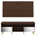Ver imagem 7 de Rack com Painel e Suporte TV 65" Retrô com Espelho Flórida Multimóveis V3142