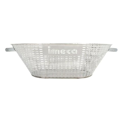 Cesto Inox 430 67,5x47,5x21,6 com Alças Capacidade 80 Pães 50g - Imeca 7502