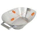 Ver imagem 4 de Cesto Inox 430 67,5x47,5x21,6 com Alças Capacidade 80 Pães 50g - Imeca 7502