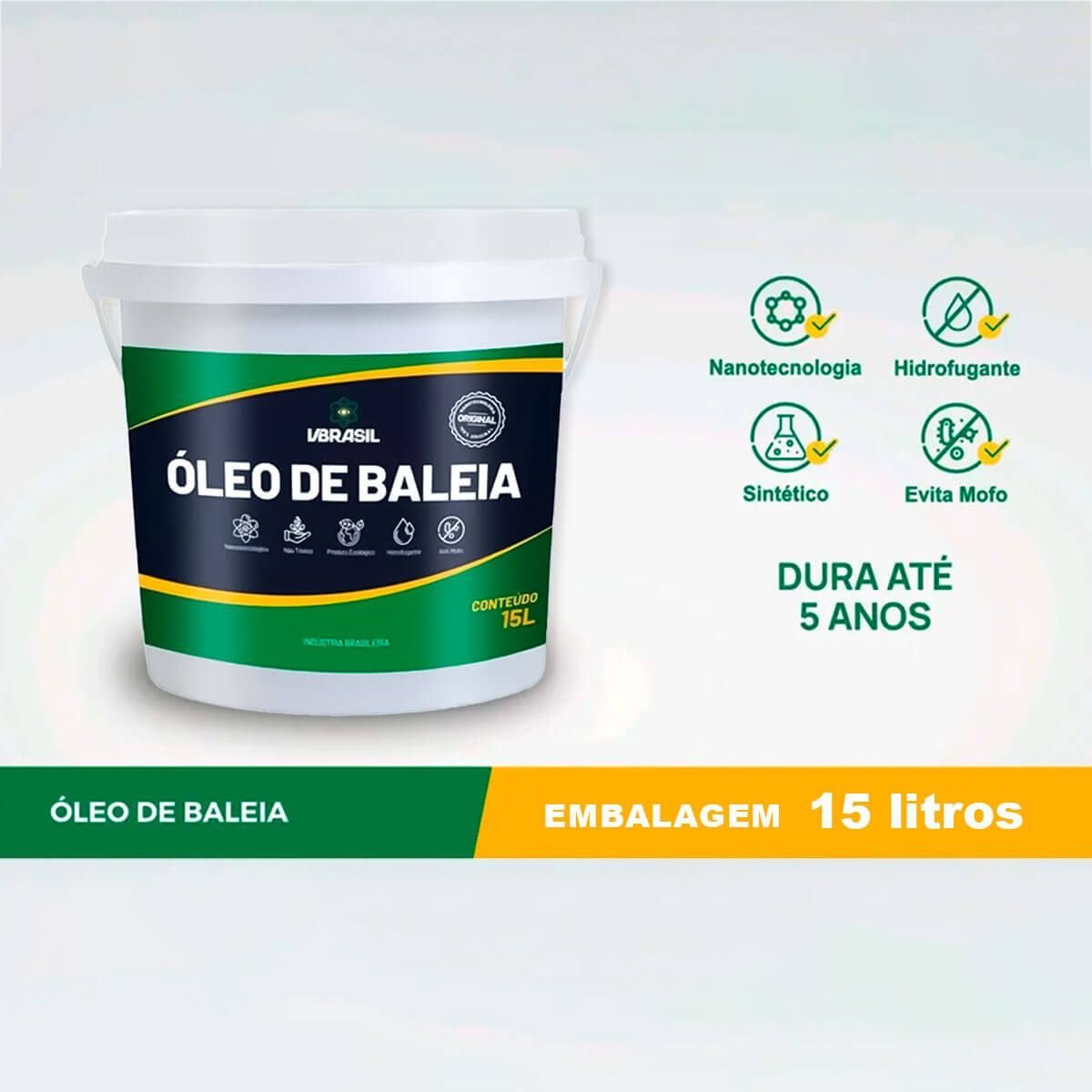 Impermeabilizante 15l Vbrasil com Isolante Térmico - 2