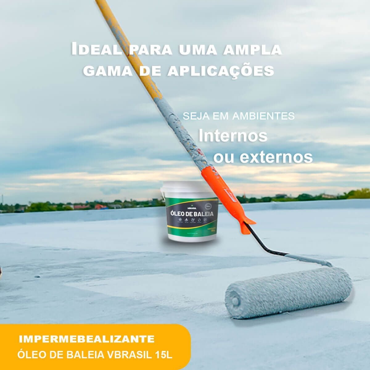 Impermeabilizante 15l Vbrasil com Isolante Térmico - 3