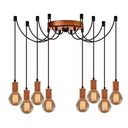 Ver imagem 1 de Pendente Joy 6 Lâmpadas Cobre Text. Dm Lume Iluminação