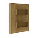 Ver imagem 7 de Cama Articulada Casal 183x147,2cm C/ Nichos Cm8016 Tecno Mobili - Amendoa