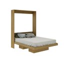 Ver imagem 4 de Cama Articulada Casal 183x147,2cm C/ Nichos Cm8016 Tecno Mobili - Amendoa