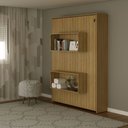 Ver imagem 3 de Cama Articulada Casal 183x147,2cm C/ Nichos Cm8016 Tecno Mobili - Amendoa