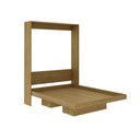 Ver imagem 5 de Cama Articulada Casal 183x147,2cm C/ Nichos Cm8016 Tecno Mobili - Amendoa