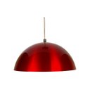 Ver imagem 5 de Kit Utron 3 Luminárias Pendente Alumínio Meia Lua 30cm Cores - Vermelho - Bivolt