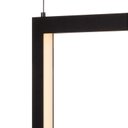 Ver imagem 3 de Lustre Pendente Newline Fit Led 757 Bivolt Preto 3000K Luz Amarela