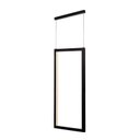 Ver imagem 2 de Lustre Pendente Newline Fit Led 757 Bivolt Preto 3000K Luz Amarela