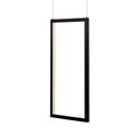 Ver imagem 1 de Lustre Pendente Newline Fit Led 757 Bivolt Preto 3000K Luz Amarela